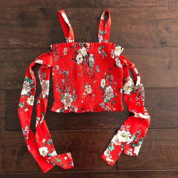 Flower print top - Picture 1 of 8